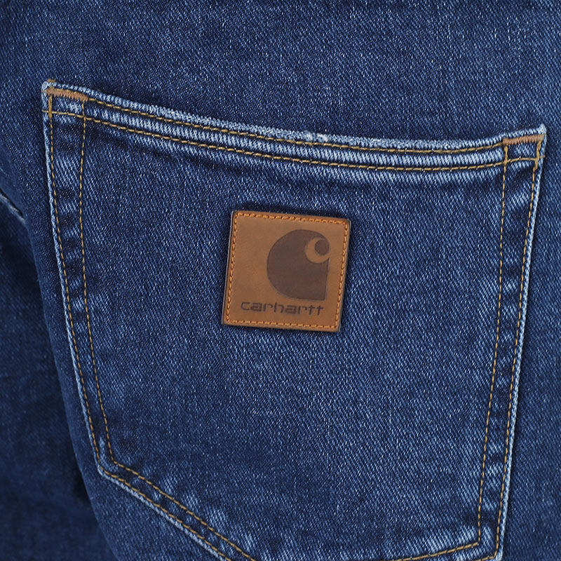 мужские синие брюки Carhartt WIP Klondike Pant I029207-blue - цена, описание, фото 5